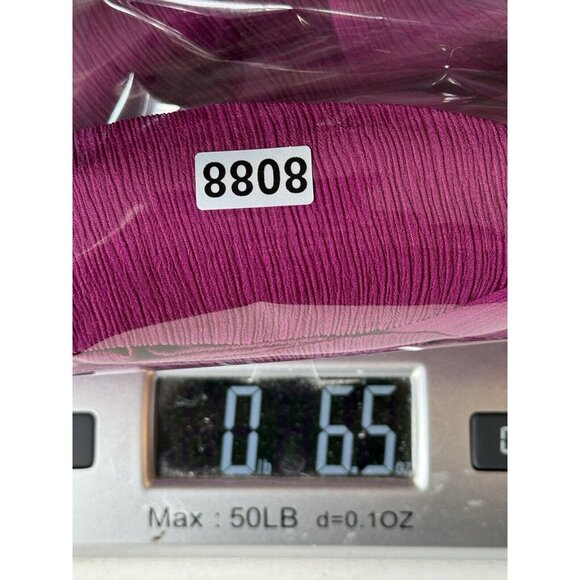 J. Crew Silk Crepe Magenta A-Line Empire Waist Dress Size 16 Y2K Fairy Babydoll - Picture 11 of 11